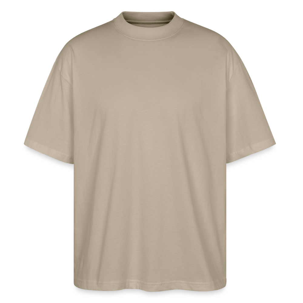 Oversized Unisex T-Shirt - Soft Heavyweight Cotton, Dropped Shoulder, Minimalist Streetwear Style in Neutral Tones 7