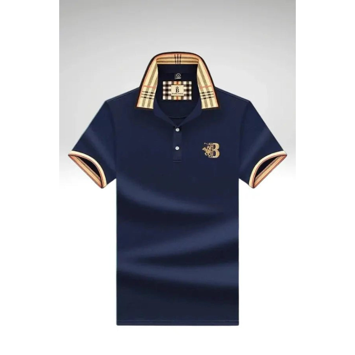 Polo Shirt Men Elegant Cotton Design Casual Chic Comfortable Fashion 0