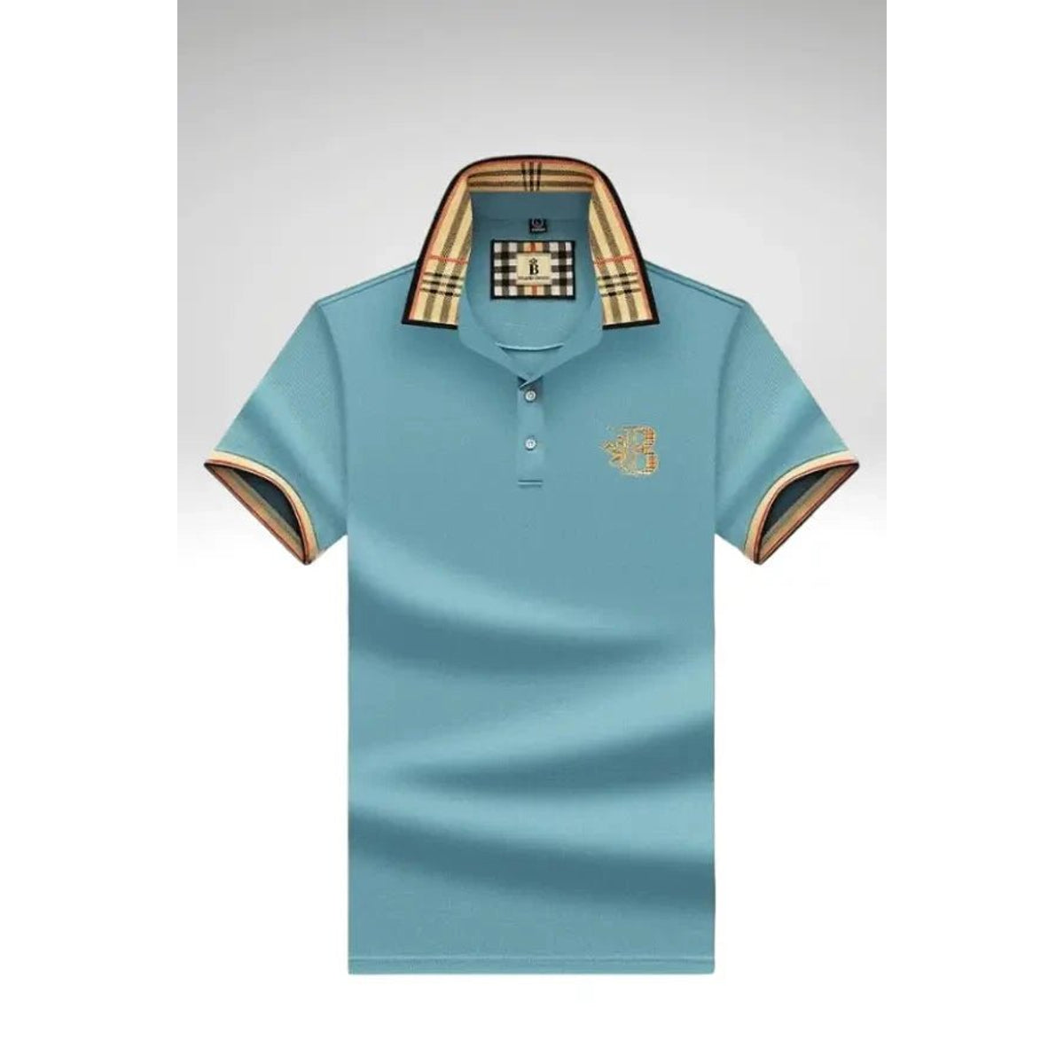 Polo Shirt Men Elegant Cotton Design Casual Chic Comfortable Fashion 5