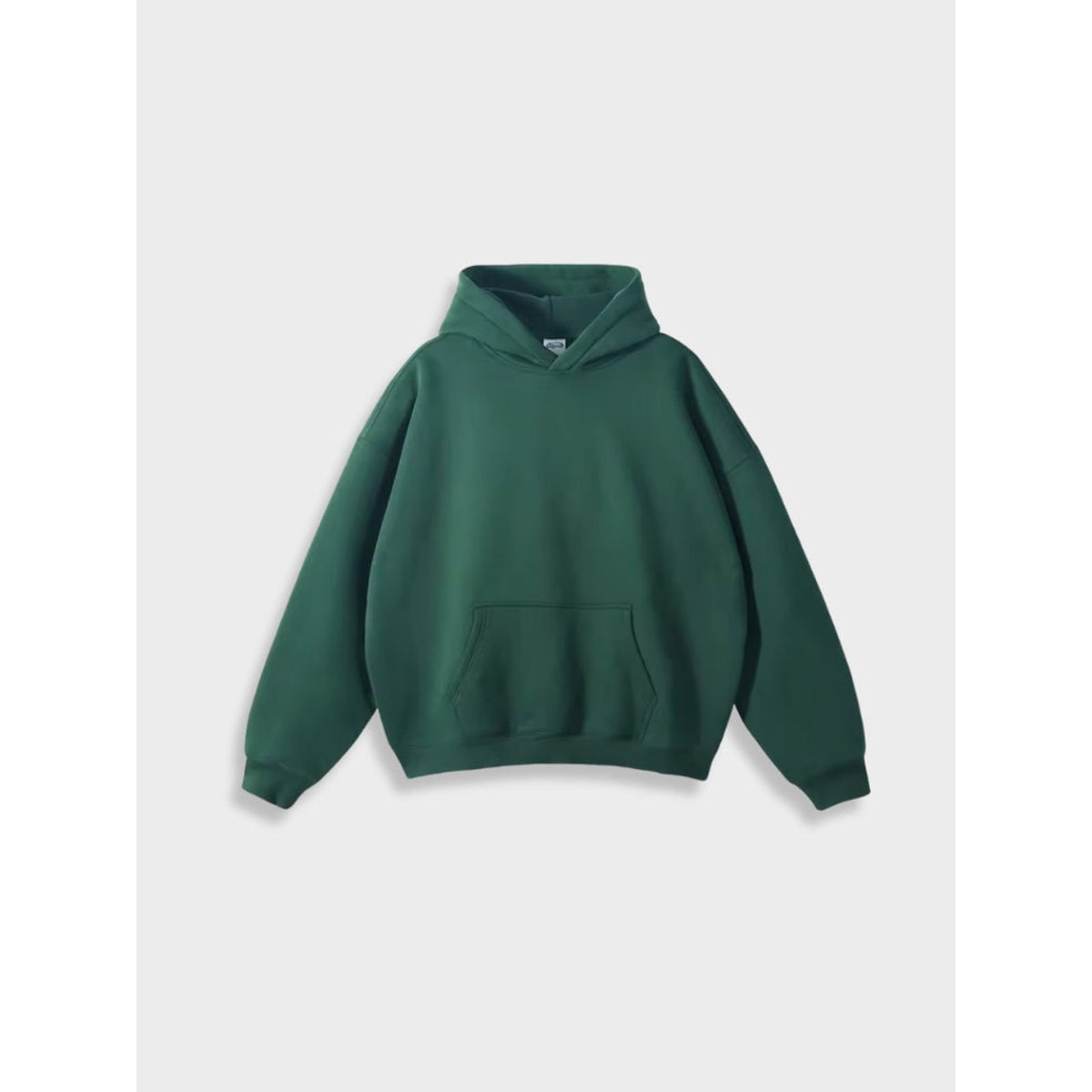 Premium Oversized Hoodie for Men - Soft Heavyweight Cotton, Black or Grey 5