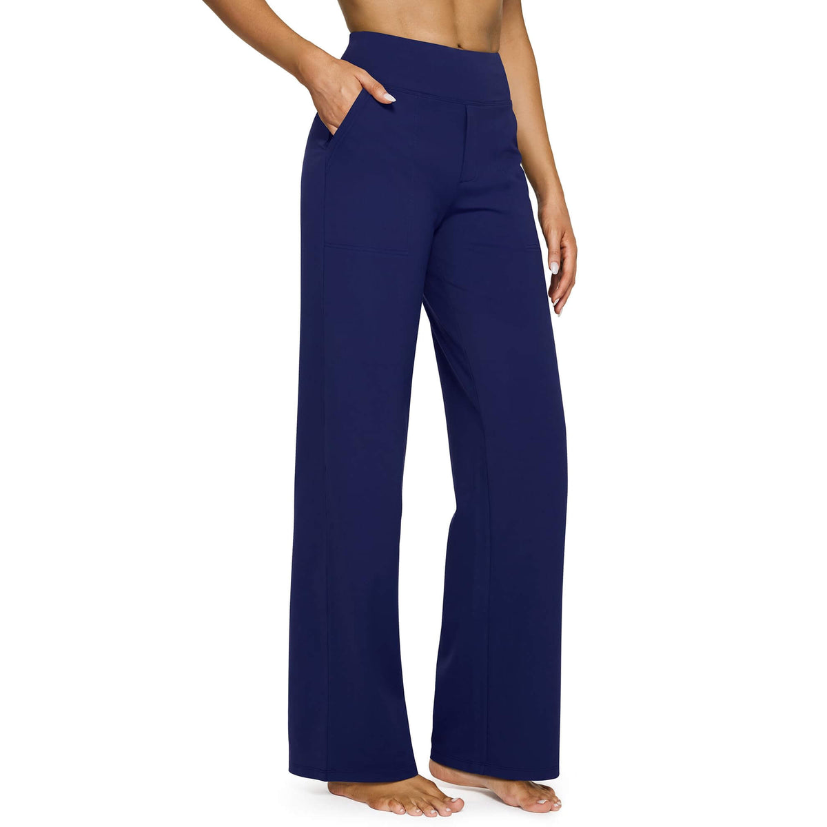 Madison | Vielseitige High-Waist-Hose mit weitem Bein