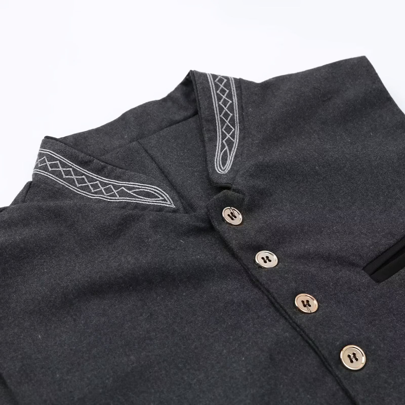 Mens Waistcoat Stylish Traditional Design Elegant Classic Fit