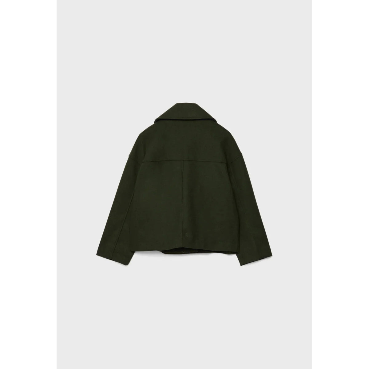 Short Jacket Women Double-Breasted Chic Transitional Style Casual 6