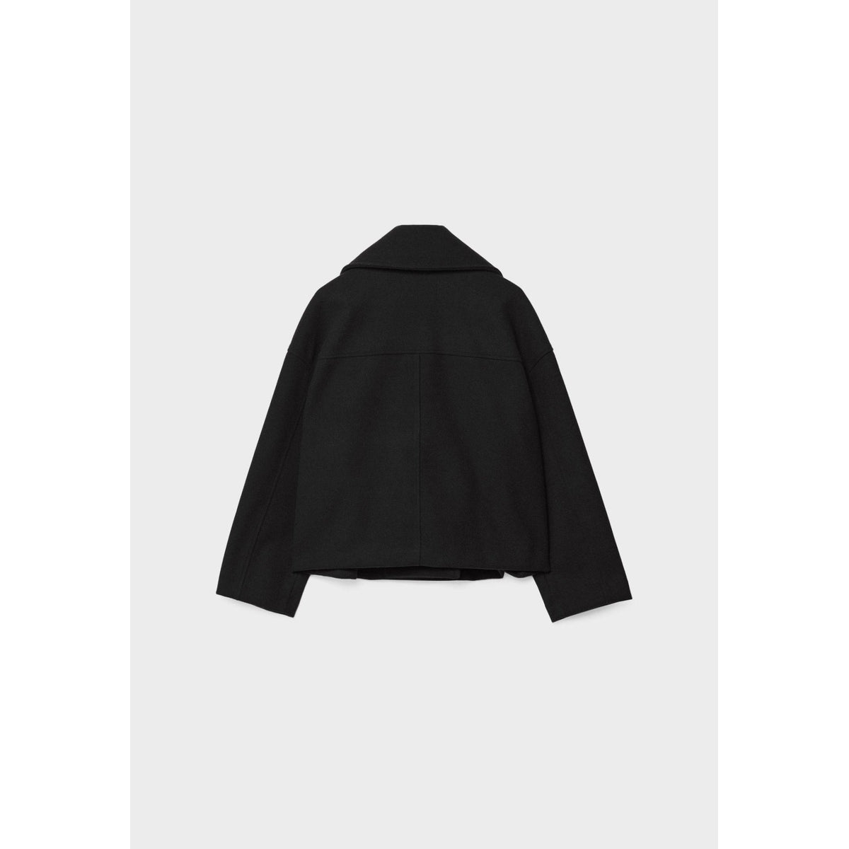 Short Jacket Women Double-Breasted Chic Transitional Style Casual 7