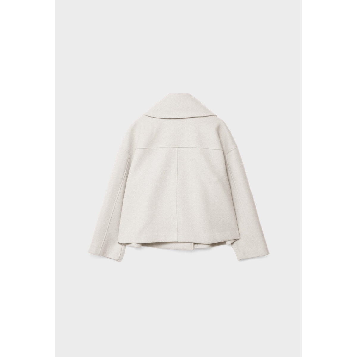 Short Jacket Women Double-Breasted Chic Transitional Style Casual 8