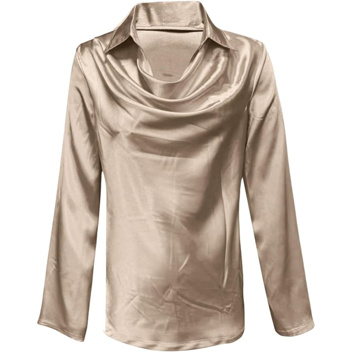 Sloane | Sophisticated Autumn Cowl Neck Blouse
