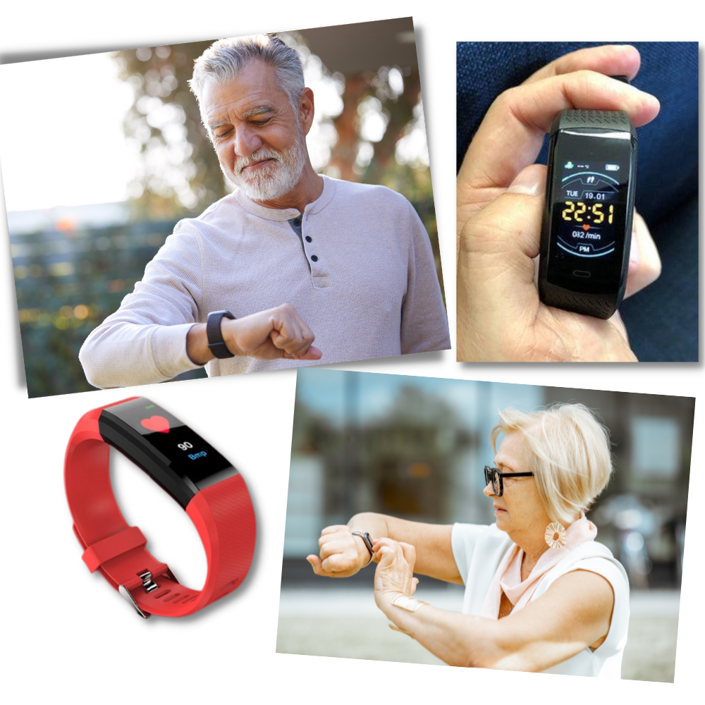 Smartwatch for Seniors | Health Monitoring with Easy-To-Use Interface | Stay Connected and Active 1