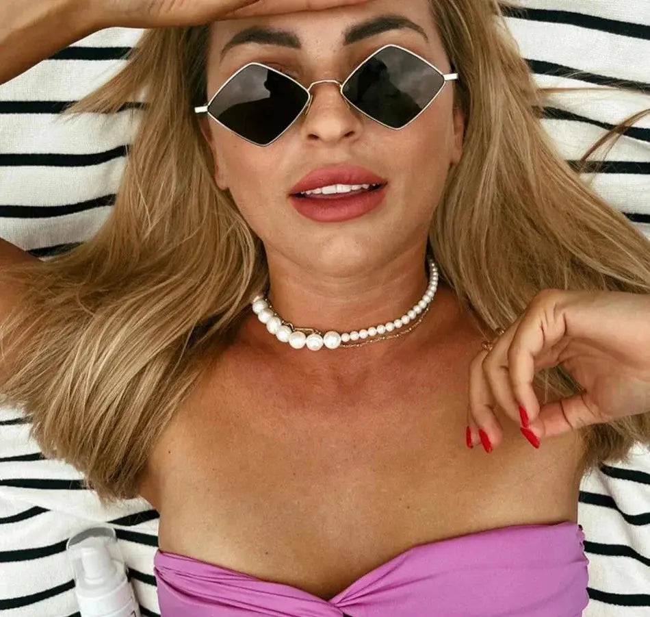 Streetwear Oversized Sunglasses - Unisex Fashion Eyewear with Dark Tinted Lenses & UV Protection 2