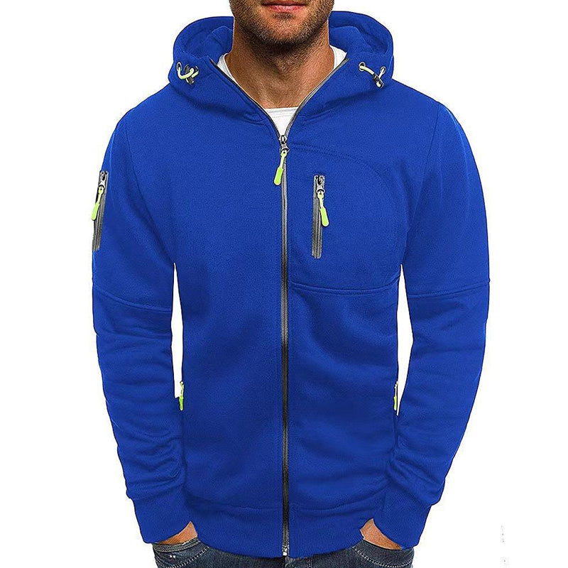 Stylish Hoodie Jacket Casual Comfort Fit with Zipper and Hood 10