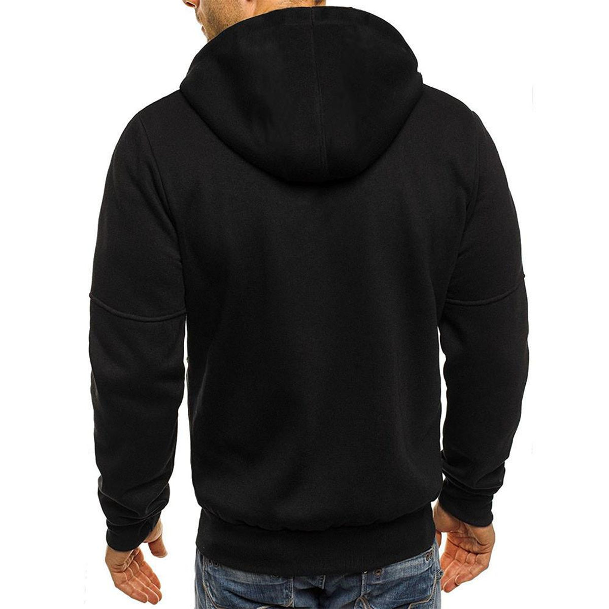 Stylish Hoodie Jacket Casual Comfort Fit with Zipper and Hood 2
