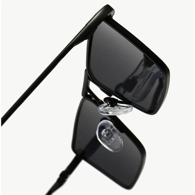 Stylish Oversized Sunglasses - Unisex Dark Lens Eyewear with UV Protection 1