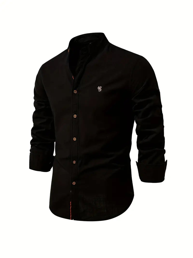 Stylish Shirt with Buttons for Men Casual Elegant Fit 11