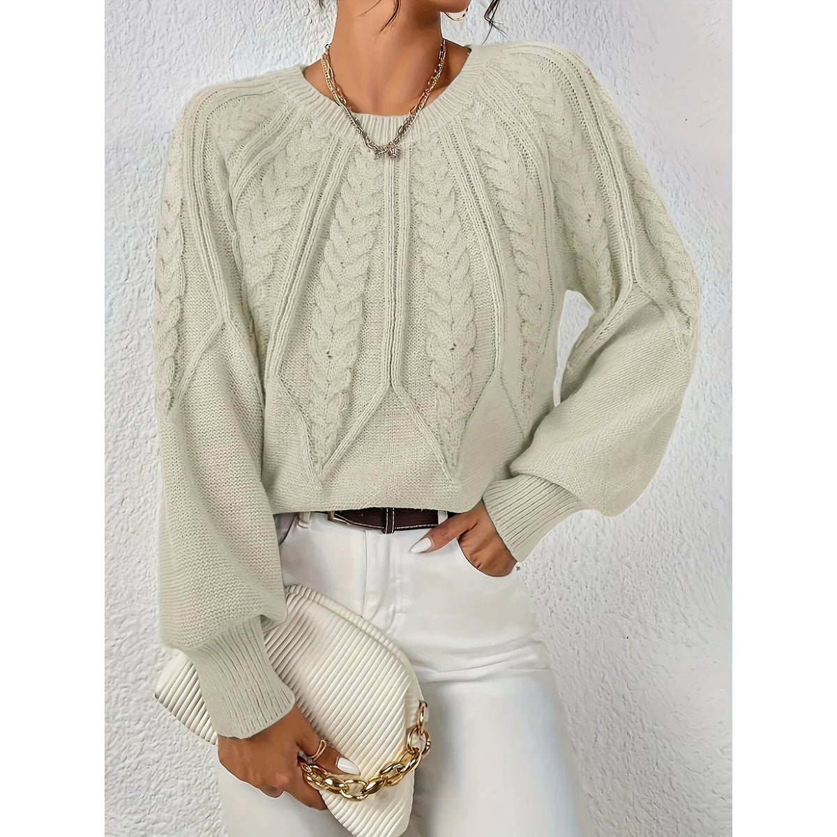 Stylish Women's Sweater Classic Elegant Design Versatile for All Occasions 4