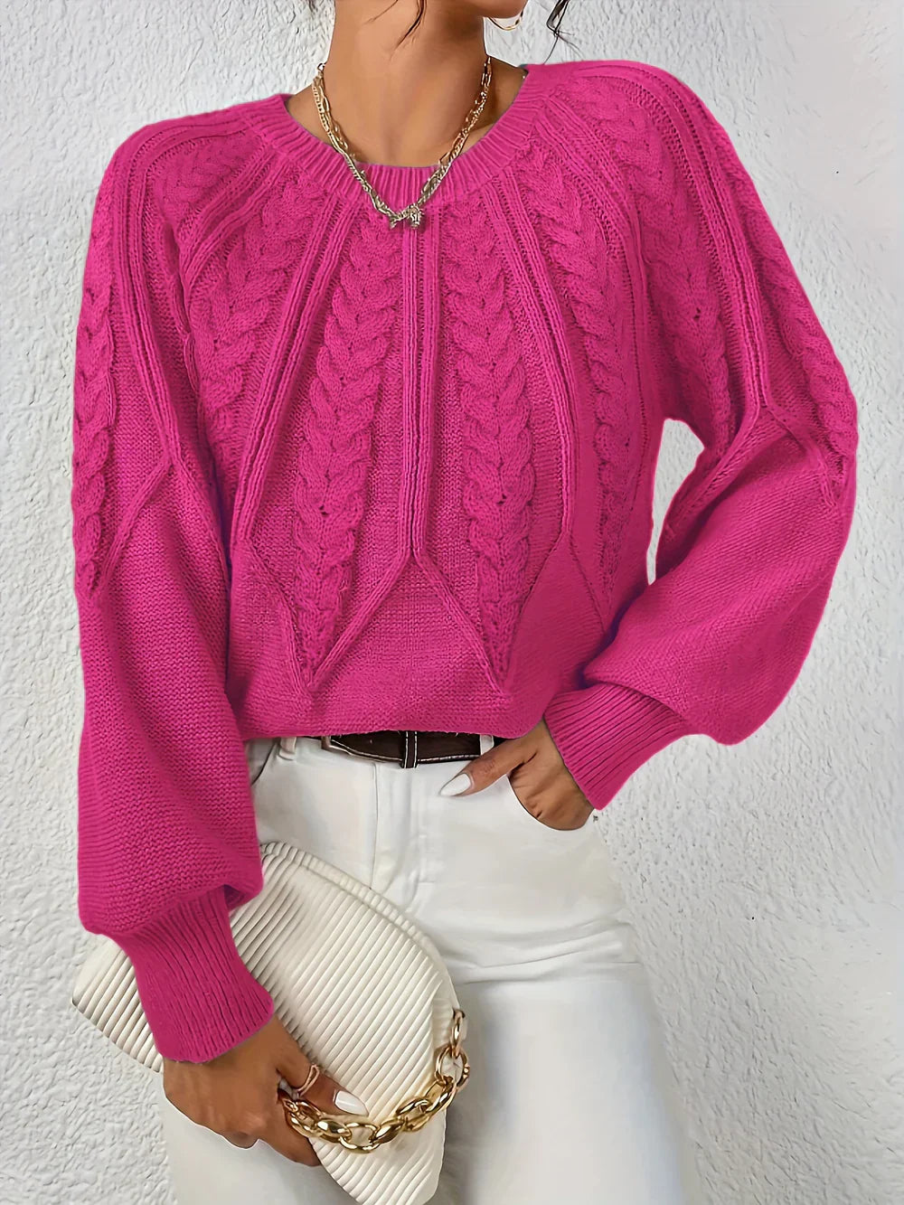 Stylish Women's Sweater Classic Elegant Design Versatile for All Occasions 6