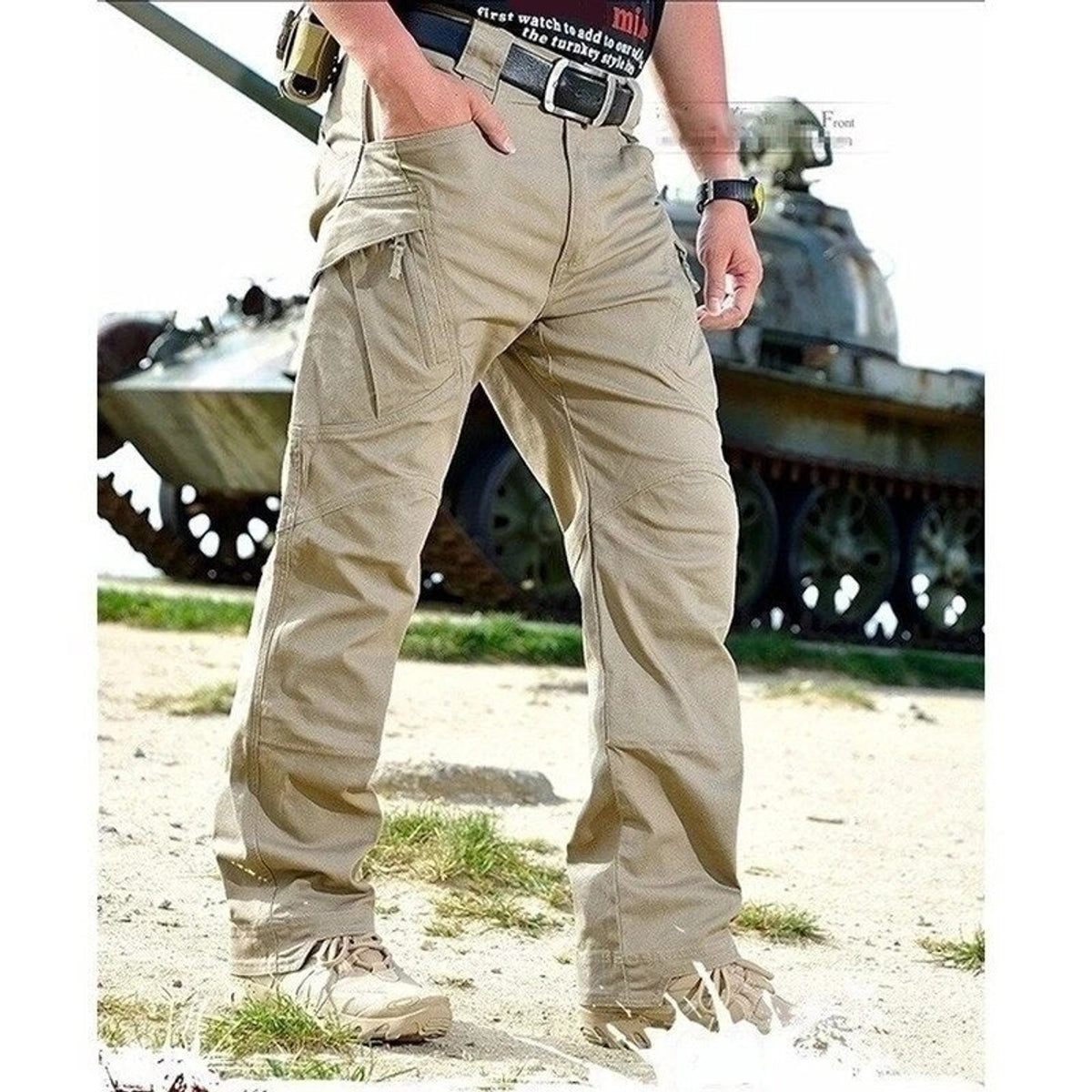 Tactical Pants Waterproof Stretch Utility 7 Pockets Everyday Comfort 0