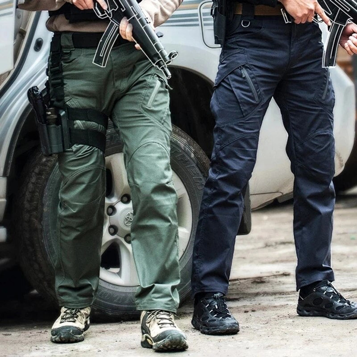 Tactical Pants Waterproof Stretch Utility 7 Pockets Everyday Comfort 2