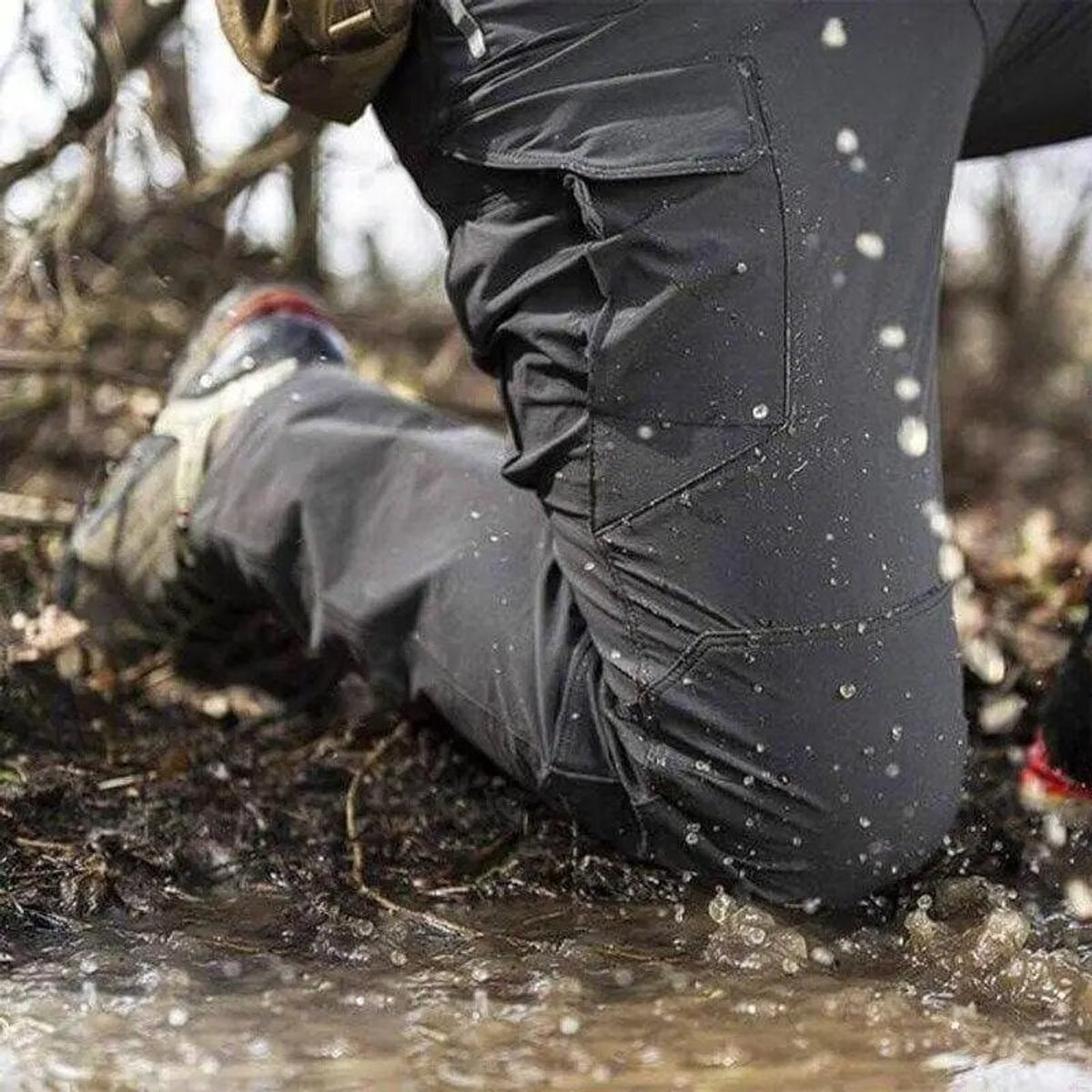 Tactical Pants Waterproof Stretch Utility 7 Pockets Everyday Comfort 3