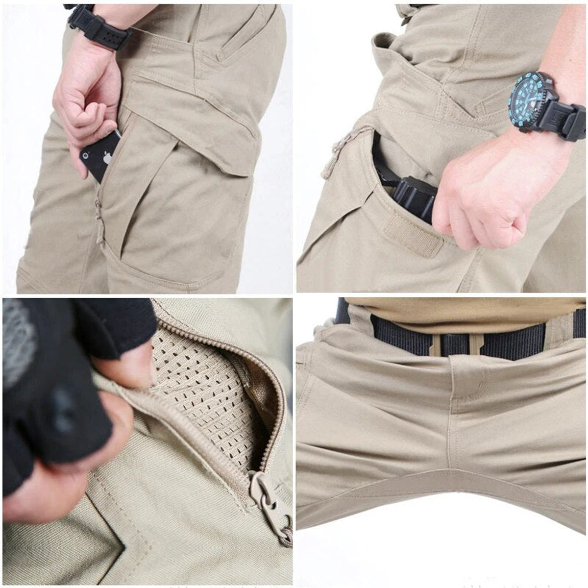 Tactical Pants Waterproof Stretch Utility 7 Pockets Everyday Comfort 8
