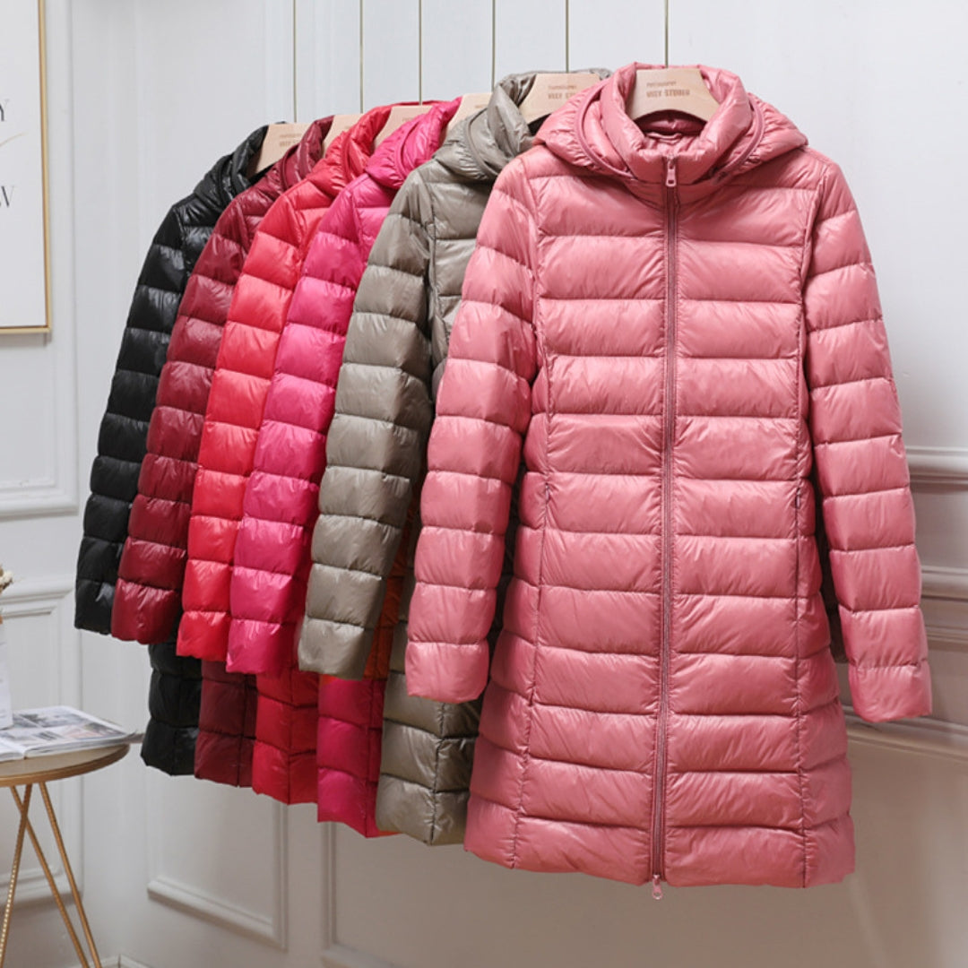 Ultralight Down Jacket Women Stylish Autumn Essential Lightweight Warmth 1