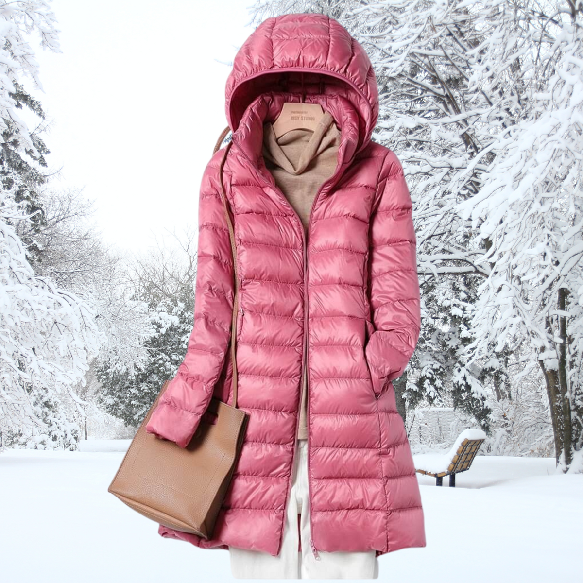 Ultralight Down Jacket Women Stylish Autumn Essential Lightweight Warmth 4