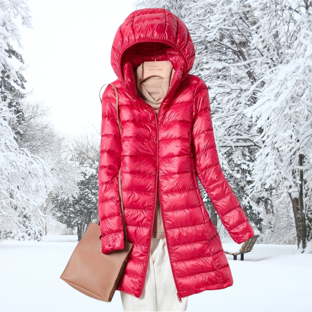 Ultralight Down Jacket Women Stylish Autumn Essential Lightweight Warmth 6