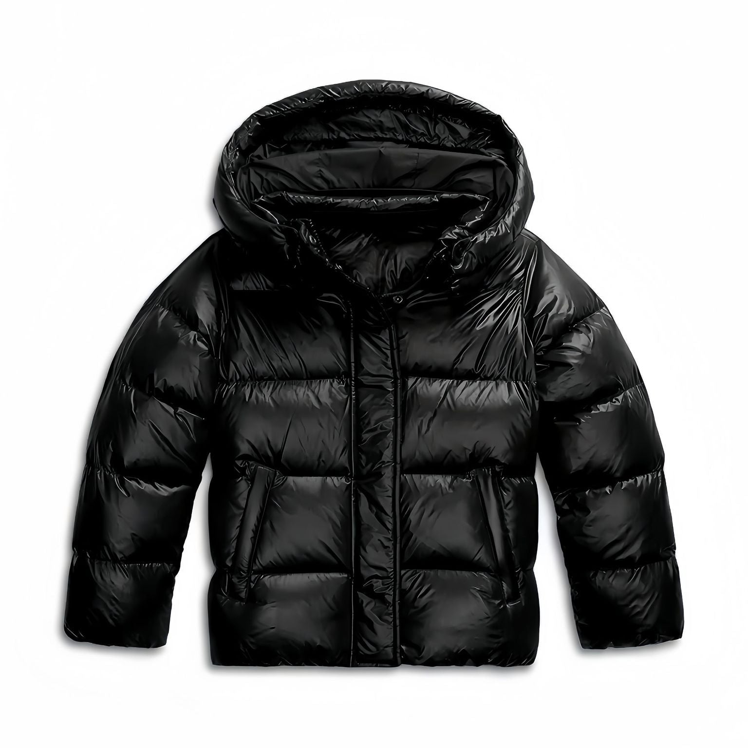 Ultralight Quilted Jacket Women Hooded Casual Chic Winter Outerwear 3