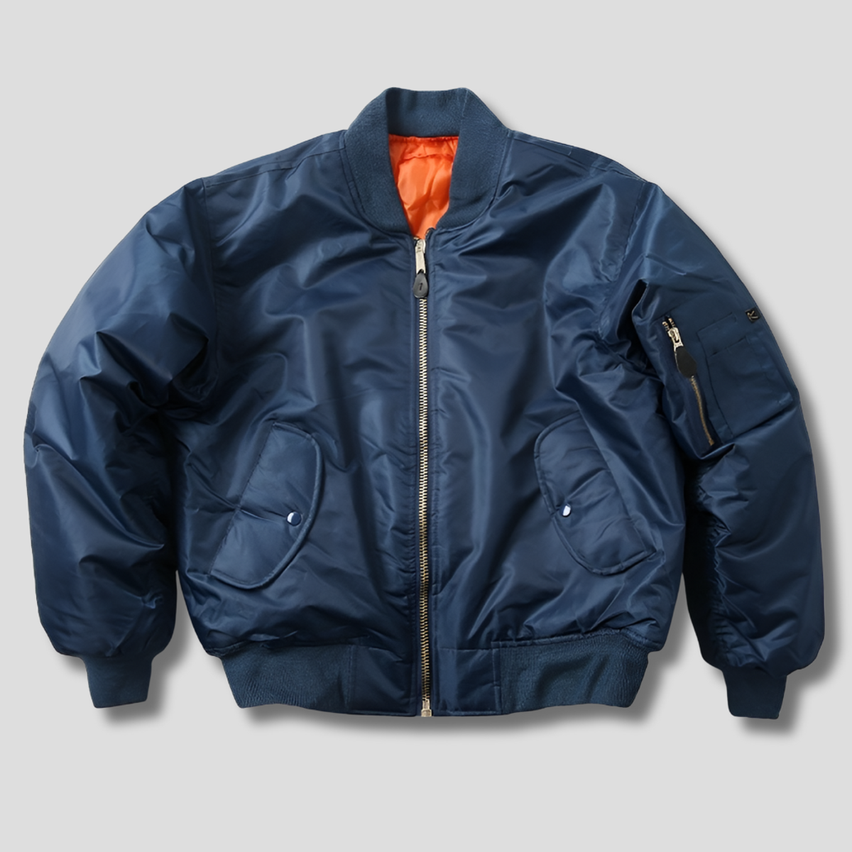 Unisex Classic Black Bomber Jacket Timeless Style and Comfort 3