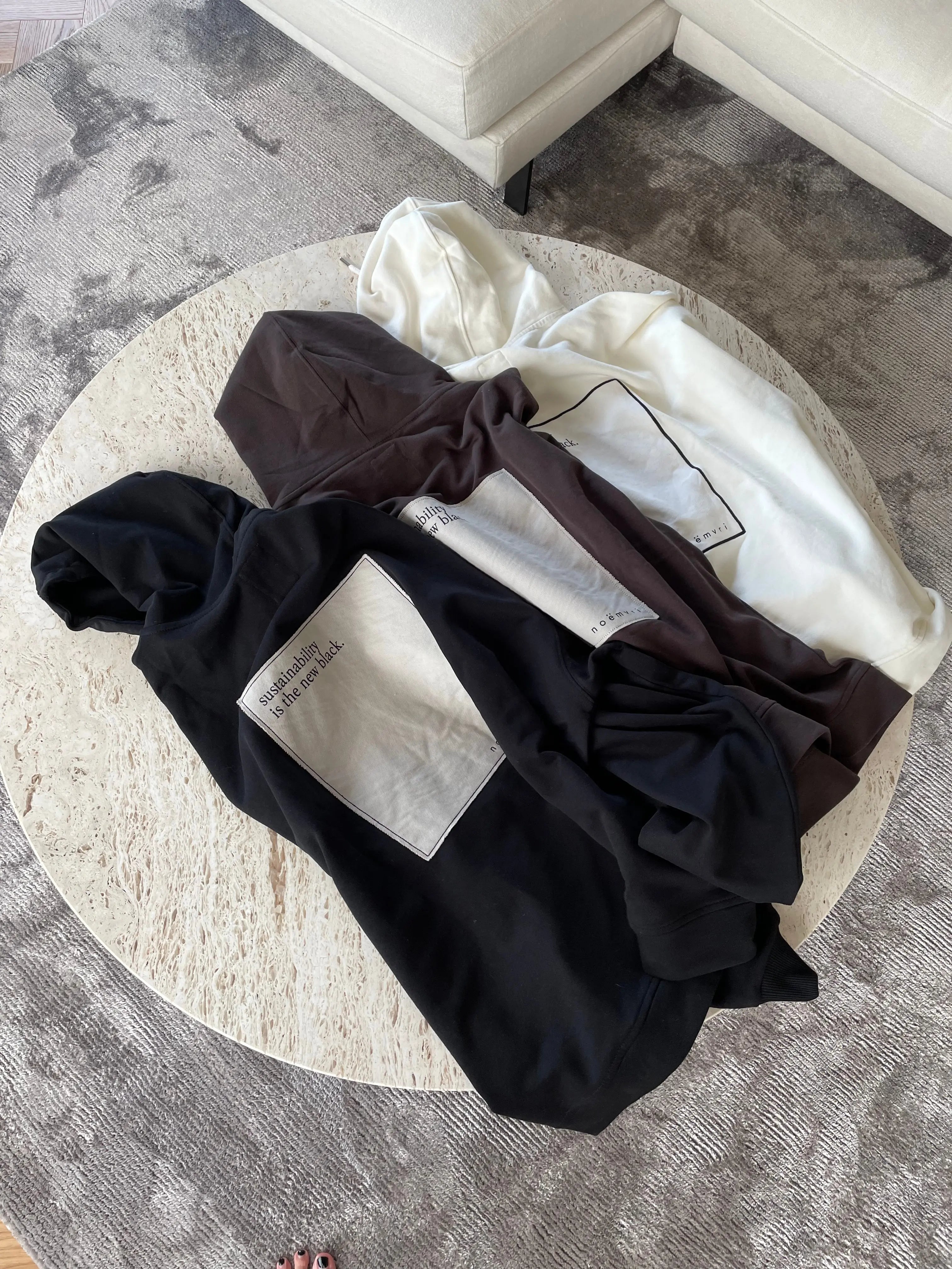 Unisex Oversized Hoodie - Soft Cotton, Relaxed Fit, Black or Grey Streetwear 6