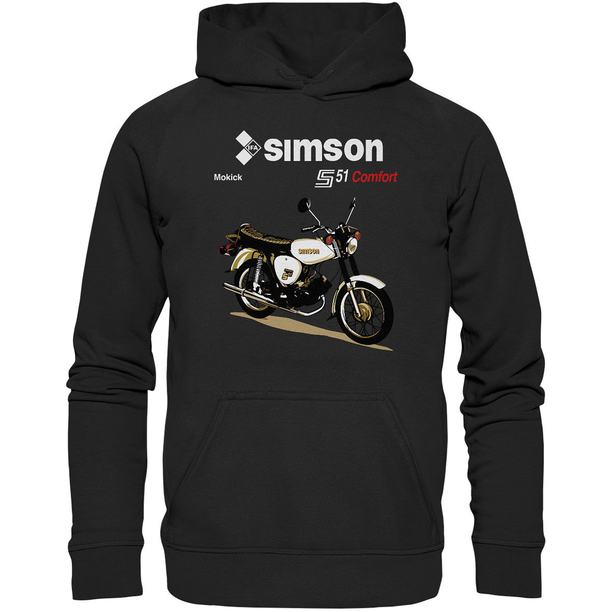 Unisex Oversized Hoodie - Soft Heavyweight Cotton, Cozy Inner Lining, Black or Grey 3