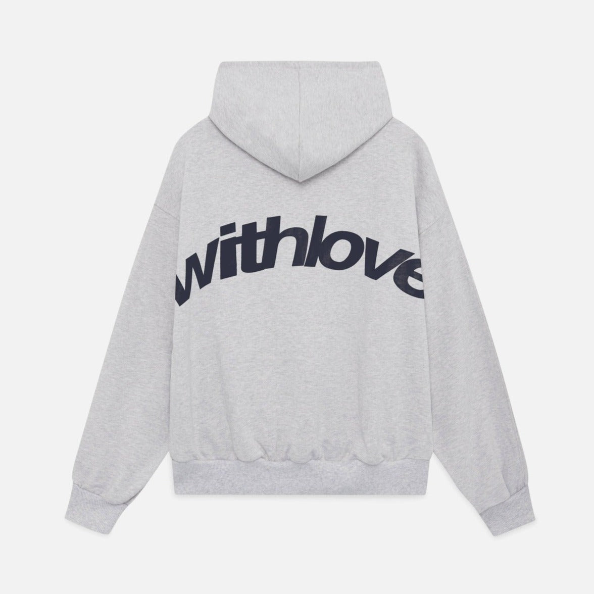 Unisex Oversized Hoodie - Soft Heavyweight Cotton, Minimalist Streetwear, Black or Grey 5