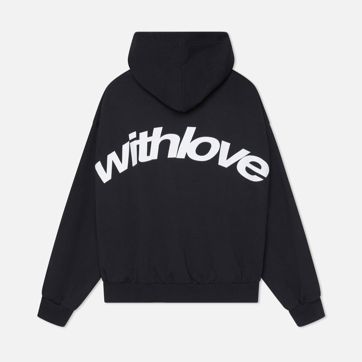 Unisex Oversized Hoodie - Soft Heavyweight Cotton, Minimalist Streetwear, Black or Grey 7