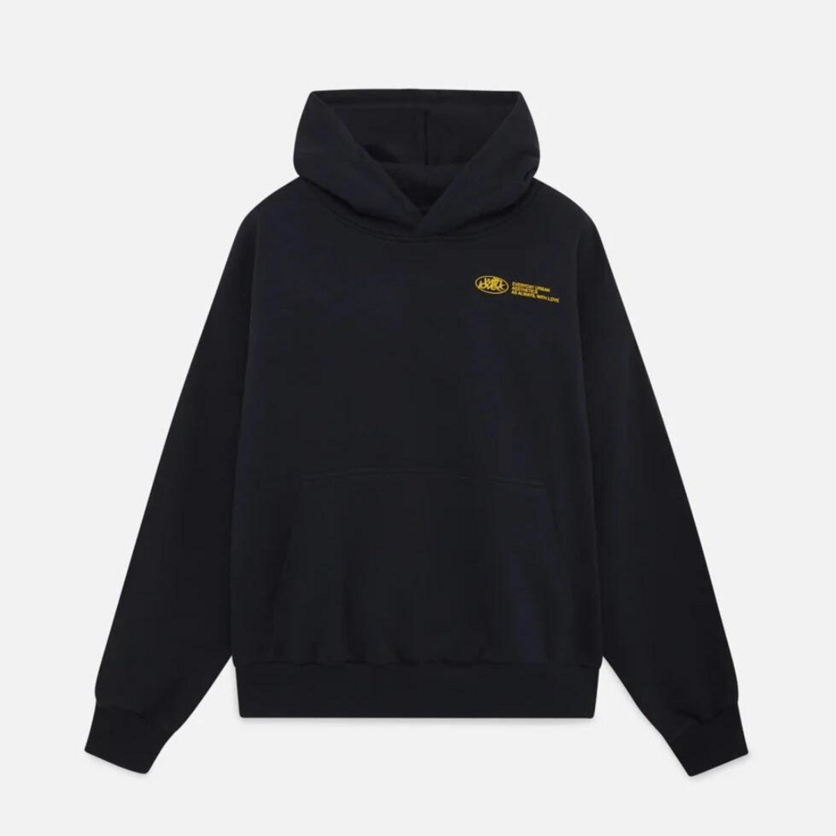 Unisex Oversized Hoodie - Soft Heavyweight Cotton, Minimalist Streetwear, Black or Grey 8