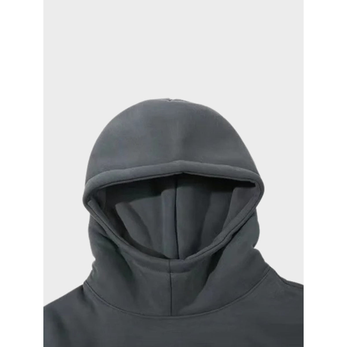 Urban Vibe - Oversized Hoodie for Men, Soft Cotton, Black & Grey, Streetwear 7