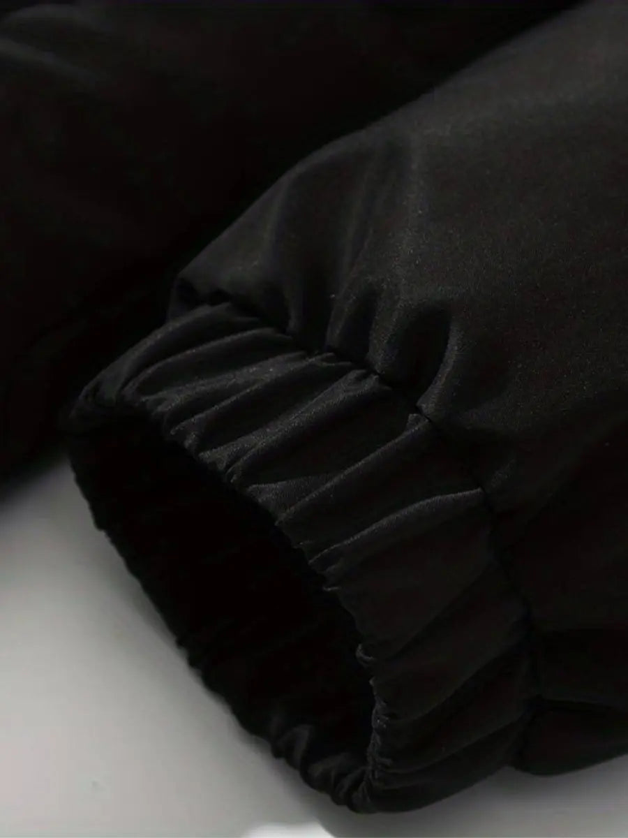 Warm Zip-Up Winter Jacket Comfortable Quilted Design for Men and Women 3