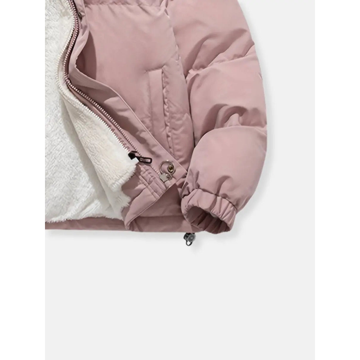 Warm Zip-Up Winter Jacket Comfortable Quilted Design for Men and Women 8