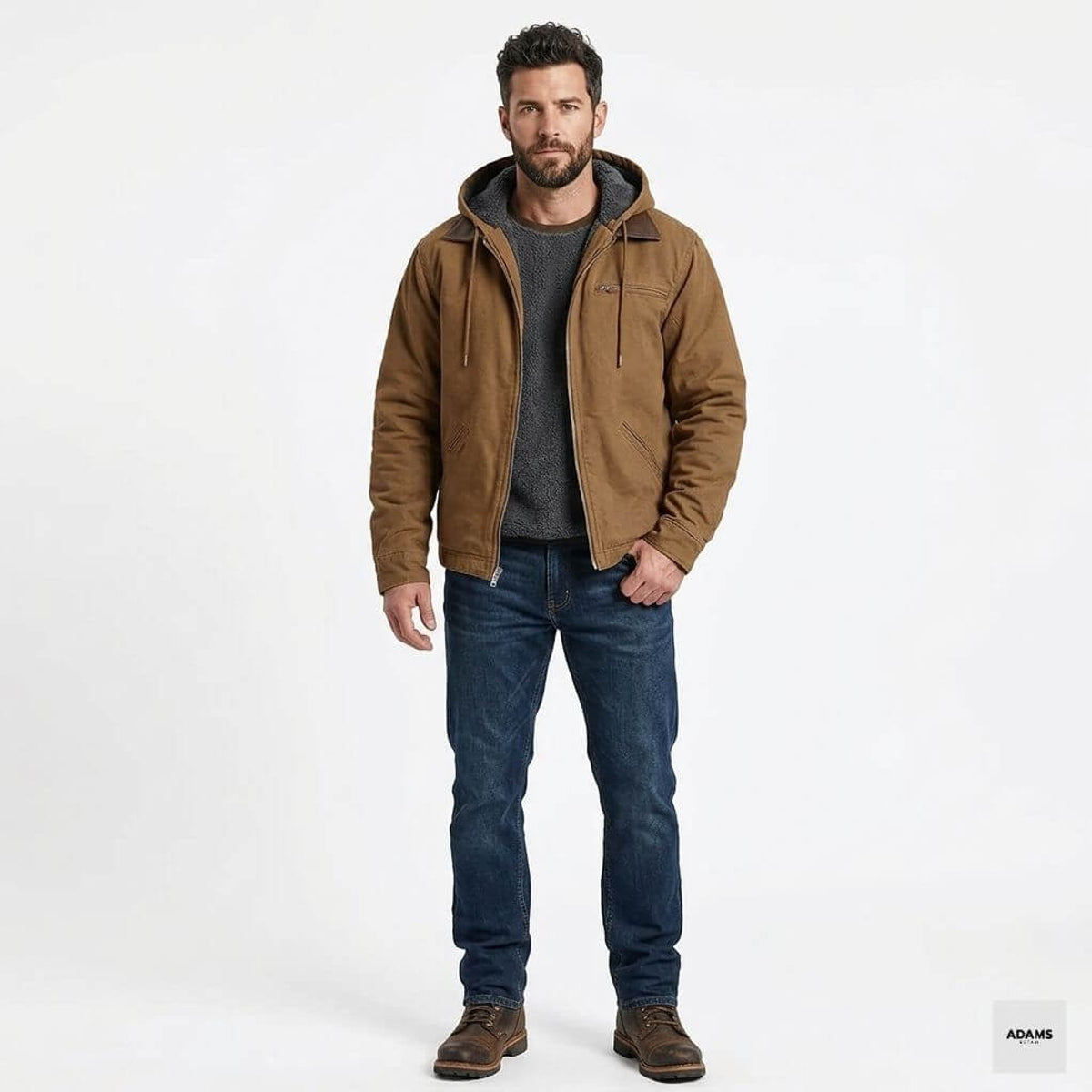 Waterproof Rain Jacket Men Elegant Modern Outdoor Fashion