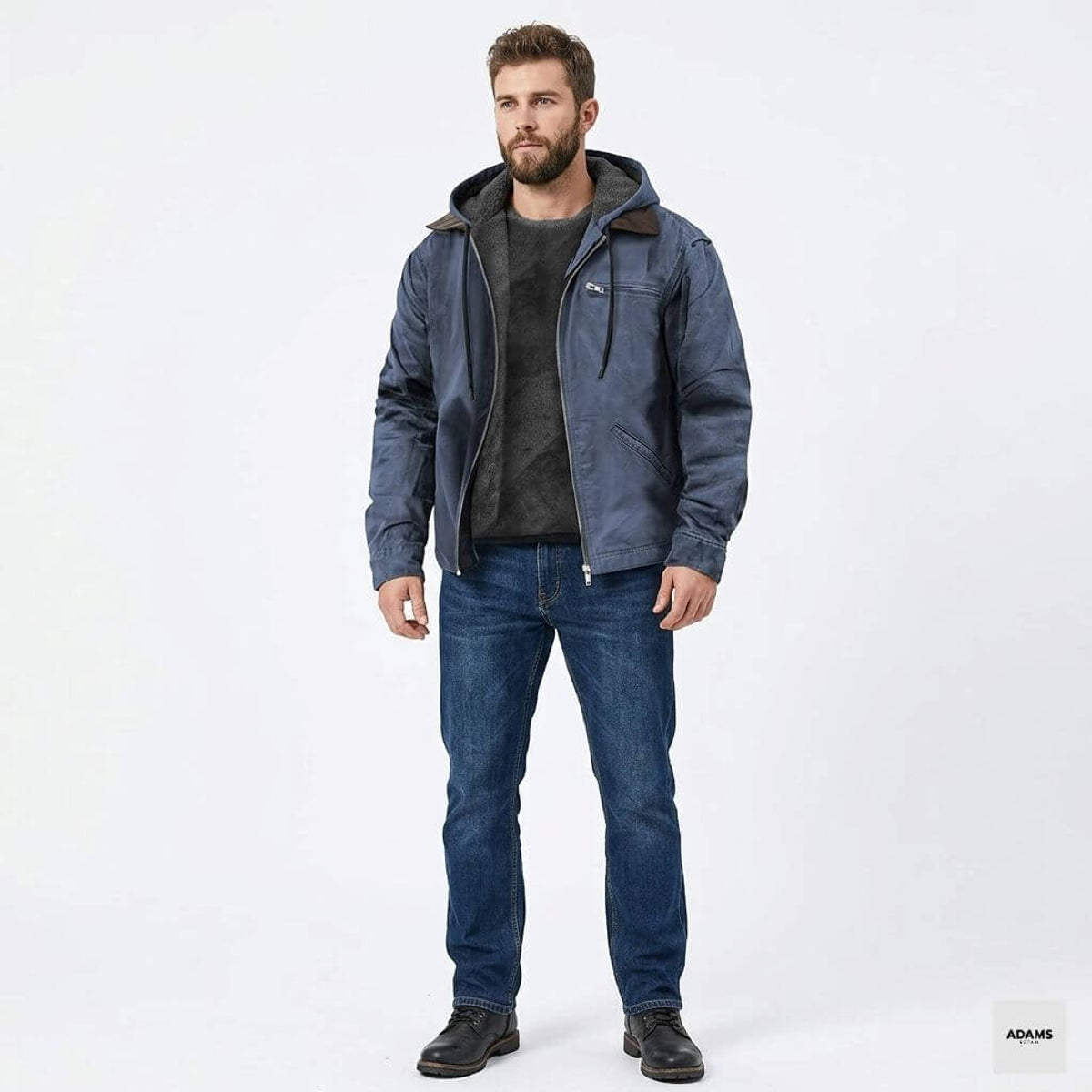 Waterproof Rain Jacket Men Elegant Modern Outdoor Fashion