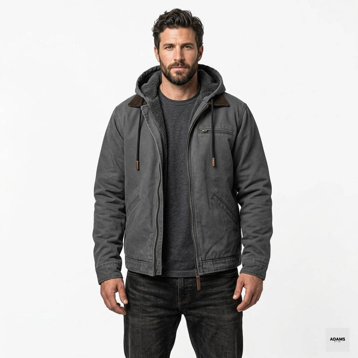 Waterproof Rain Jacket Men Elegant Modern Outdoor Fashion