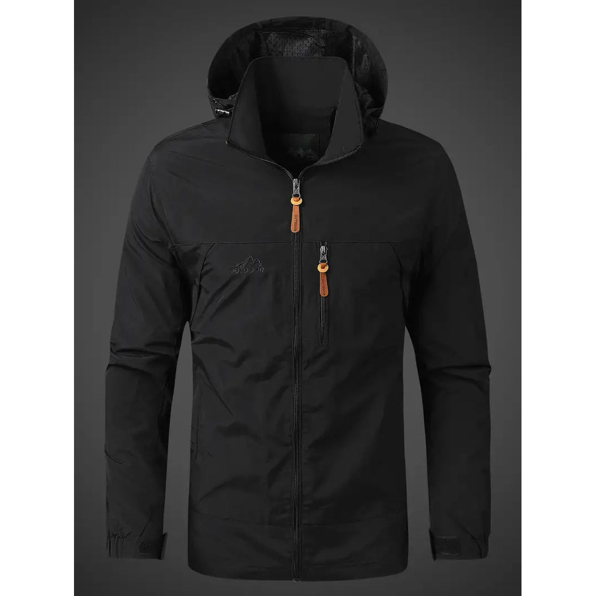 Waterproof Men's Jacket Lightweight Windproof Outdoor Coat for All Activities 5