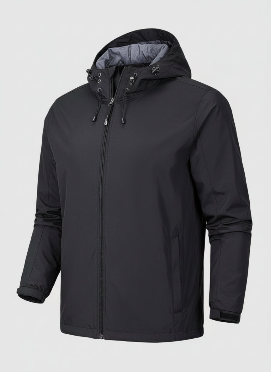 Waterproof Rain Jacket Men Modern Design Versatile Style S-XL 0