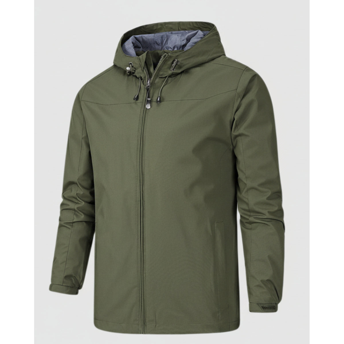 Waterproof Rain Jacket Men Modern Design Versatile Style S-XL 2