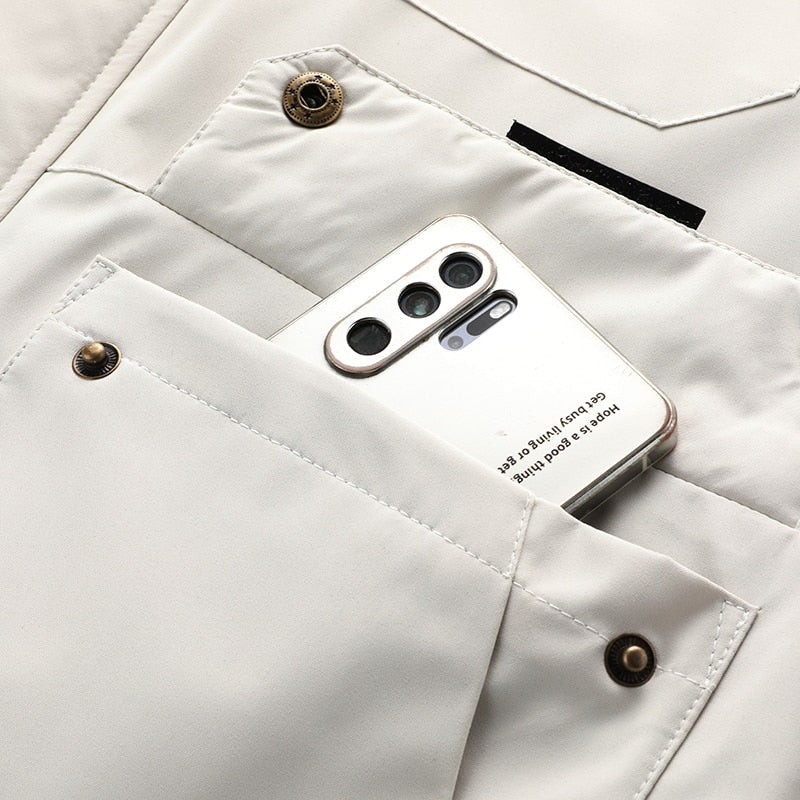 Waterproof Rain Jacket Men Versatile Hiking Outdoor Jacket 5