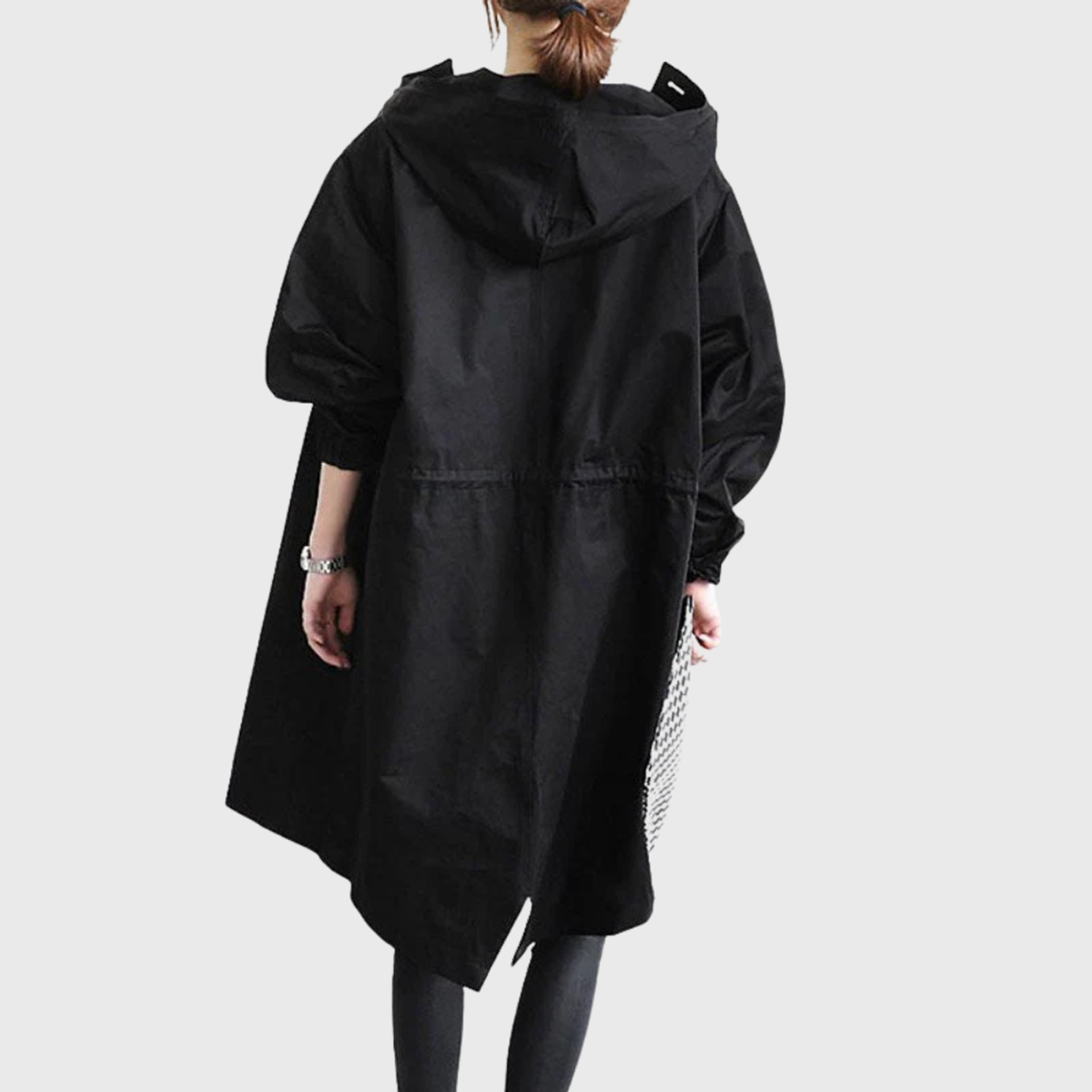 Waterproof Trench Coat Women Elegant All-Weather Style Chic 8
