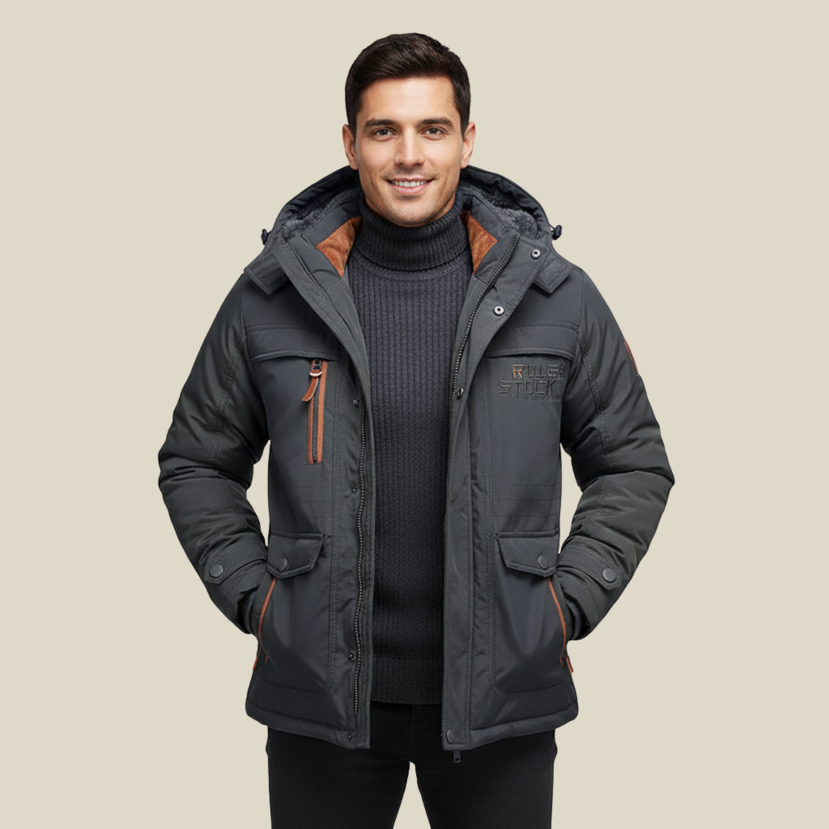 Waterproof Winter Coat Men Tactical Jacket for Extreme Weather 3