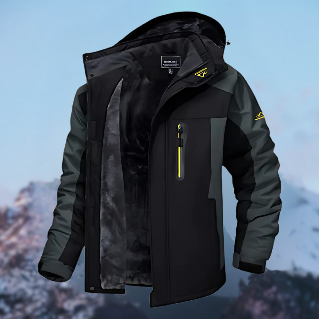 Waterproof Winter Jacket Men Lightweight Warm Stylish Casual 1