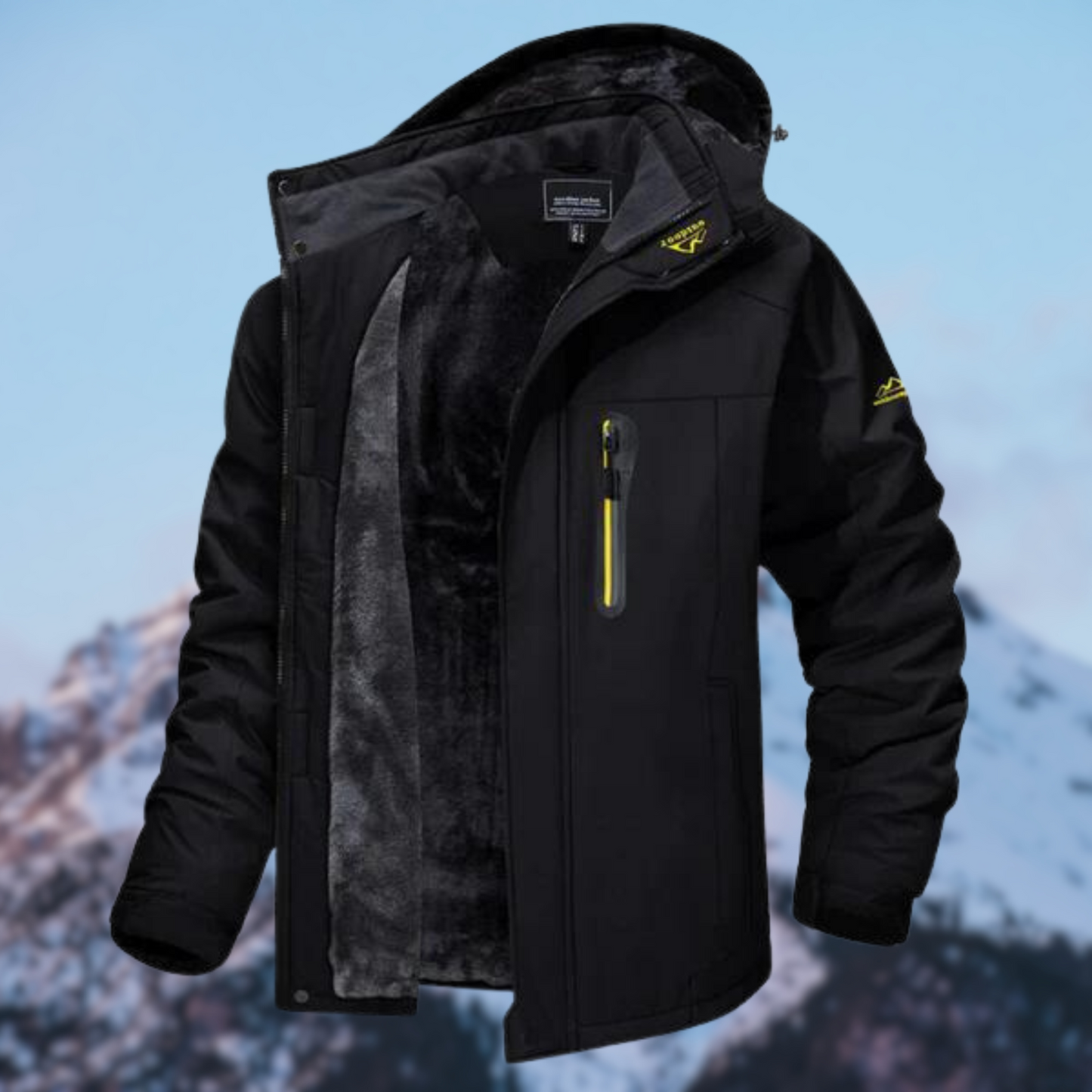 Waterproof Winter Jacket Men Lightweight Warm Stylish Casual 4