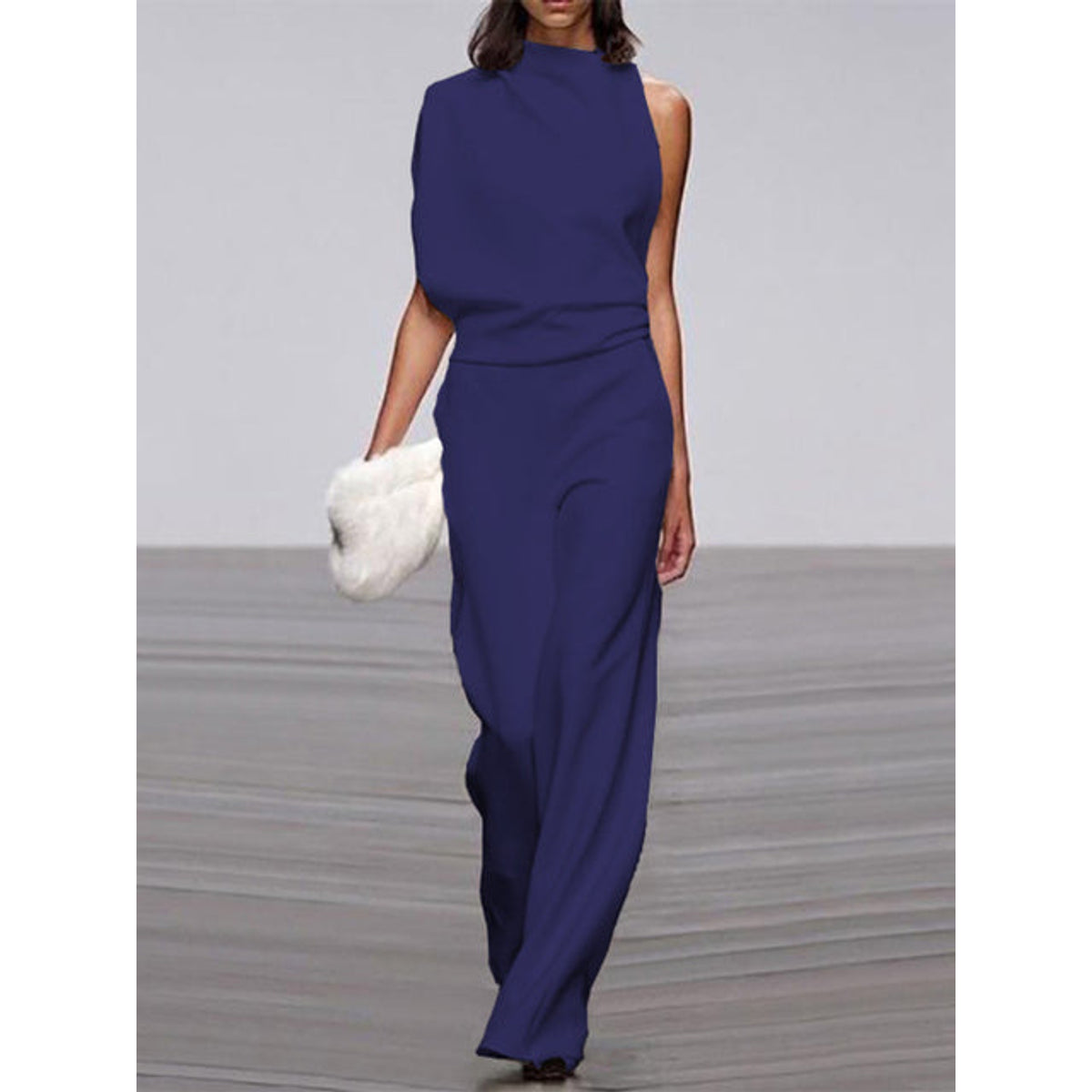 White Jumpsuit Women Sleeveless Wide Leg Casual Summer Outfit Elegant 10