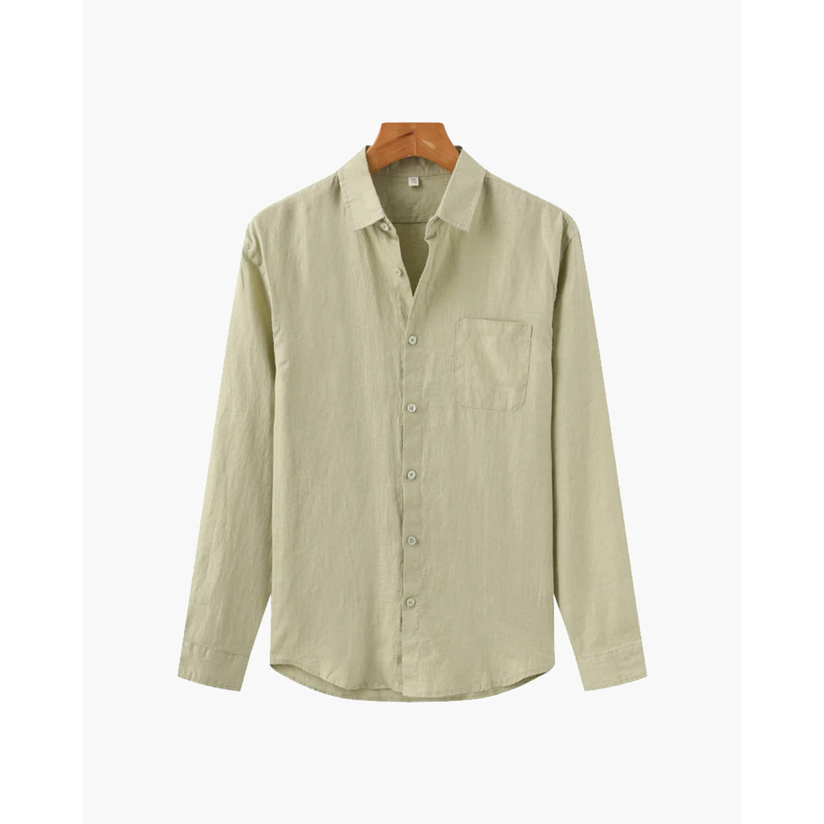 White Linen Shirt Casual Chic Relaxed Fit for Men 11