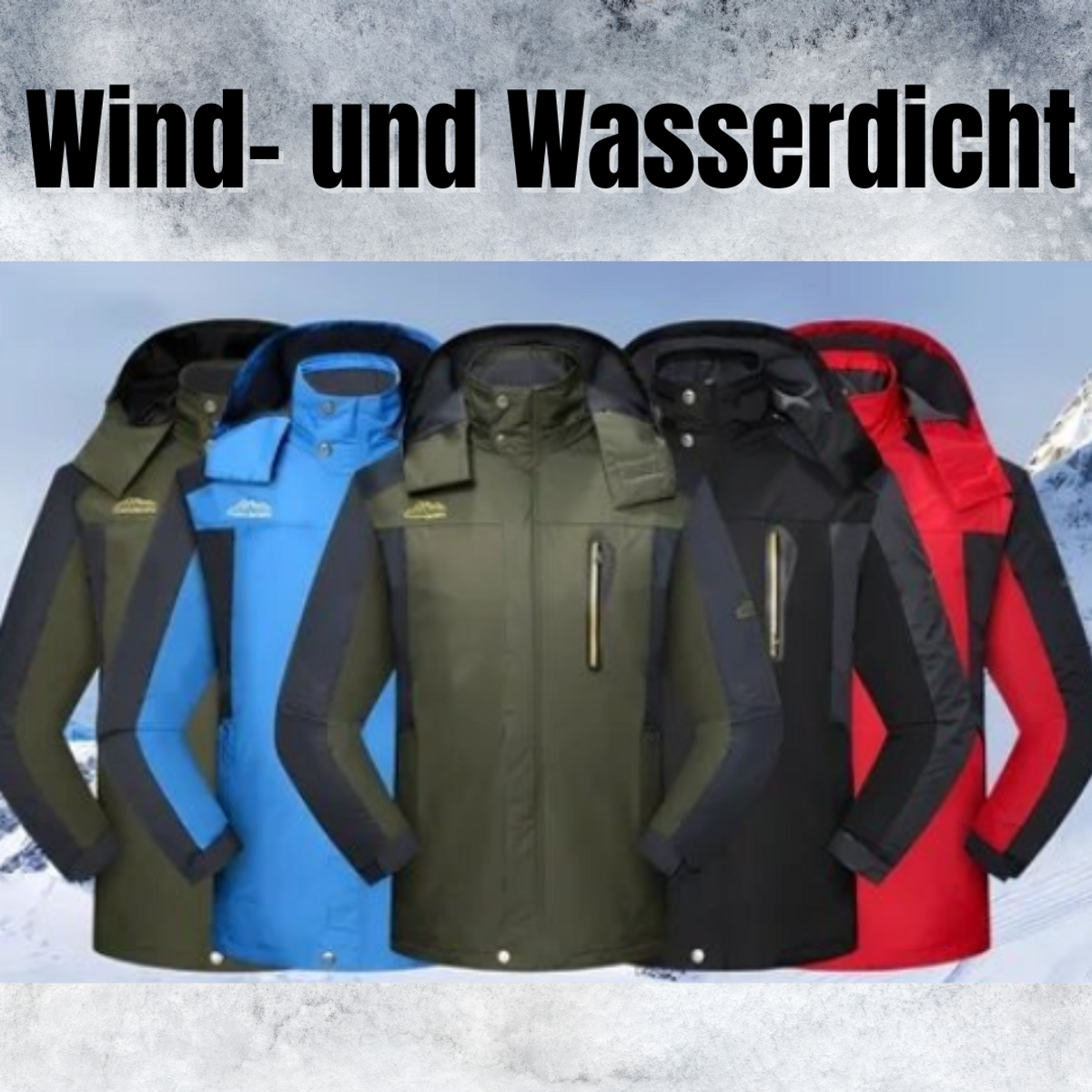 Windproof Outdoor Jacket Men Durable Stylish Hiking Comfort 2