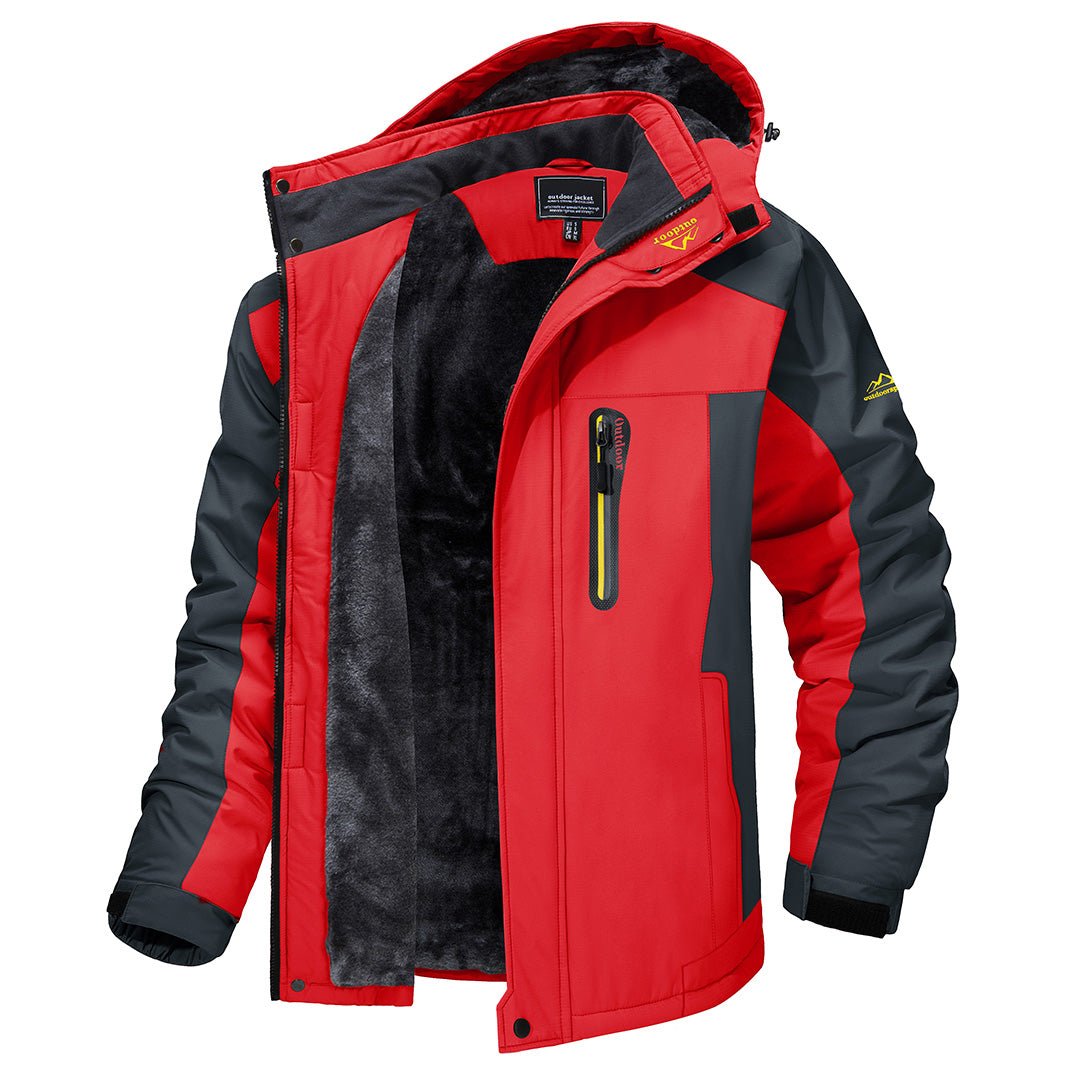 Windproof Outdoor Jacket Men Durable Stylish Hiking Comfort 5